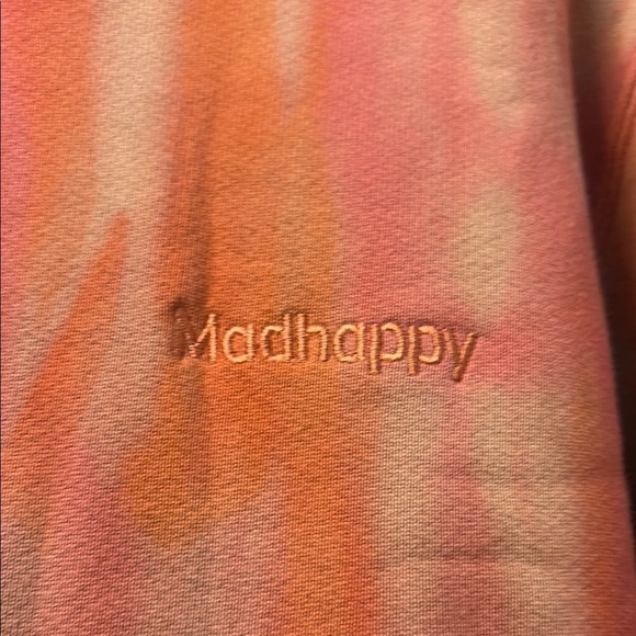 Madhappy Límite Tie Dye Fleece Hoody. Ruby Unisex size Small NWT - Picture 4 of 8